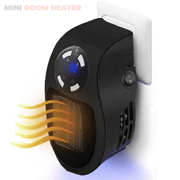 Black Mini Room Heater